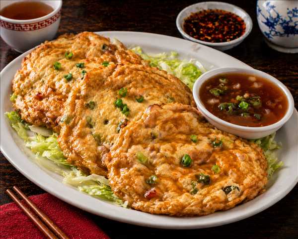 Egg Foo Young/Sweet and Sour